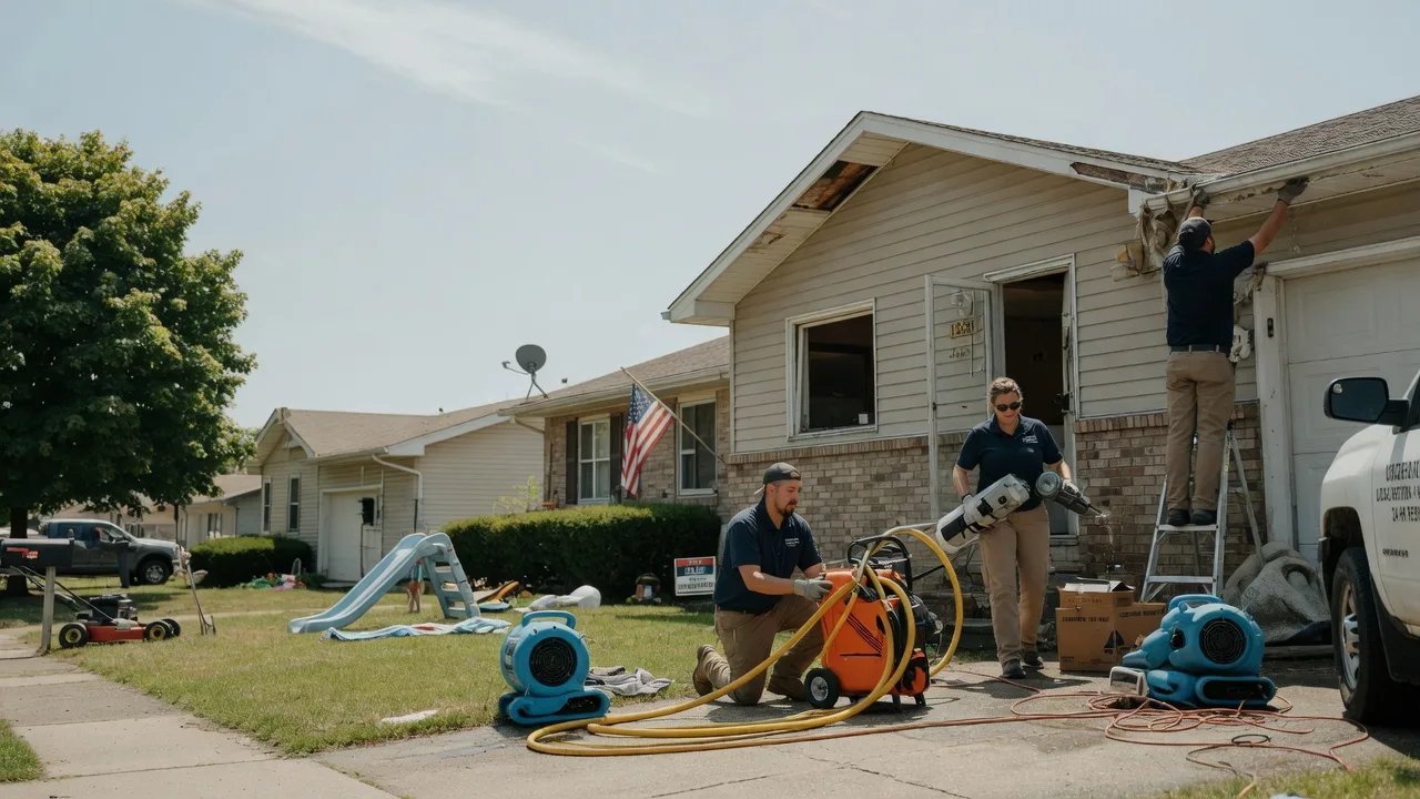 Water Damage Restoration in Slick, OK near me